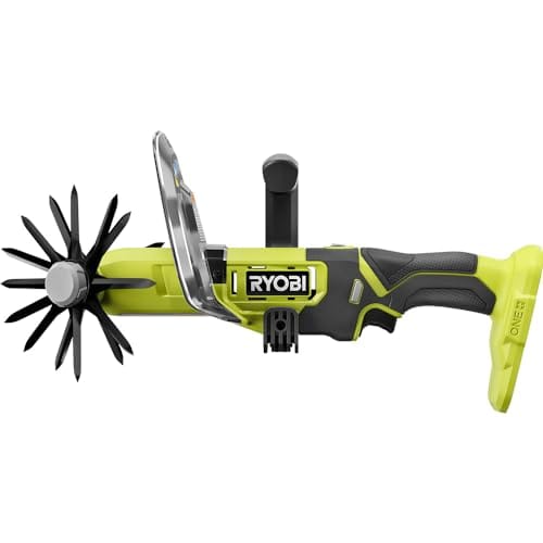 RYOBI ONE+ 18V Cordless Compact Battery Cultivator (Tool Only) Garden Soil
