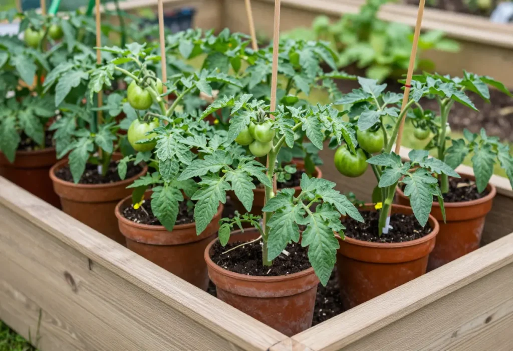 Step-by-step guide showing the Best Way to Grow Tomato Plants in containers and garden beds.