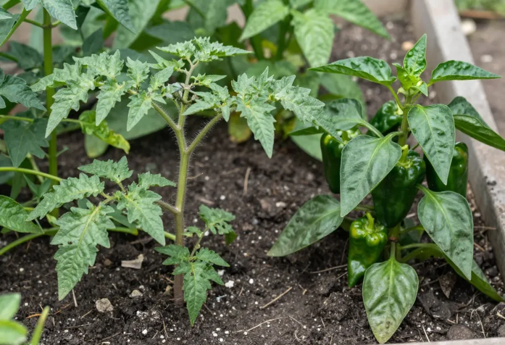 Can You Plant Tomatoes And Peppers Together