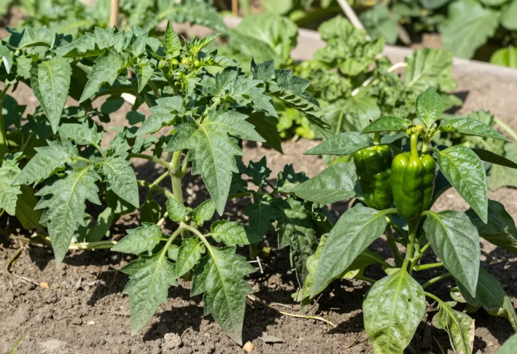 Can You Plant Tomatoes And Peppers Together