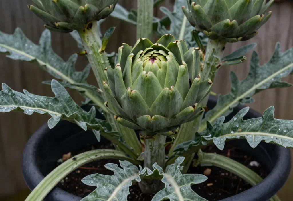 Growing Artichokes in Containers