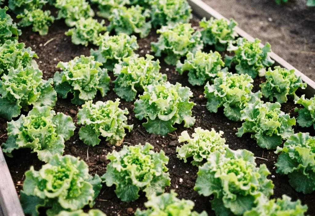 Growing Lettuce in Raised Beds