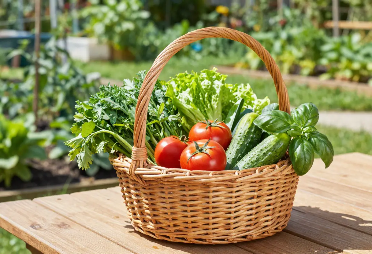 Harvest Basket for Garden