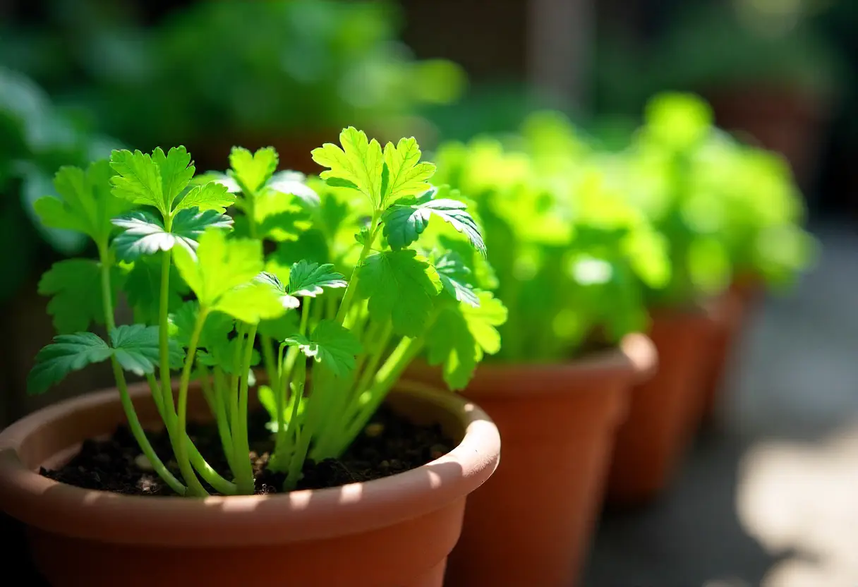 How to Grow Cilantro in a Pots