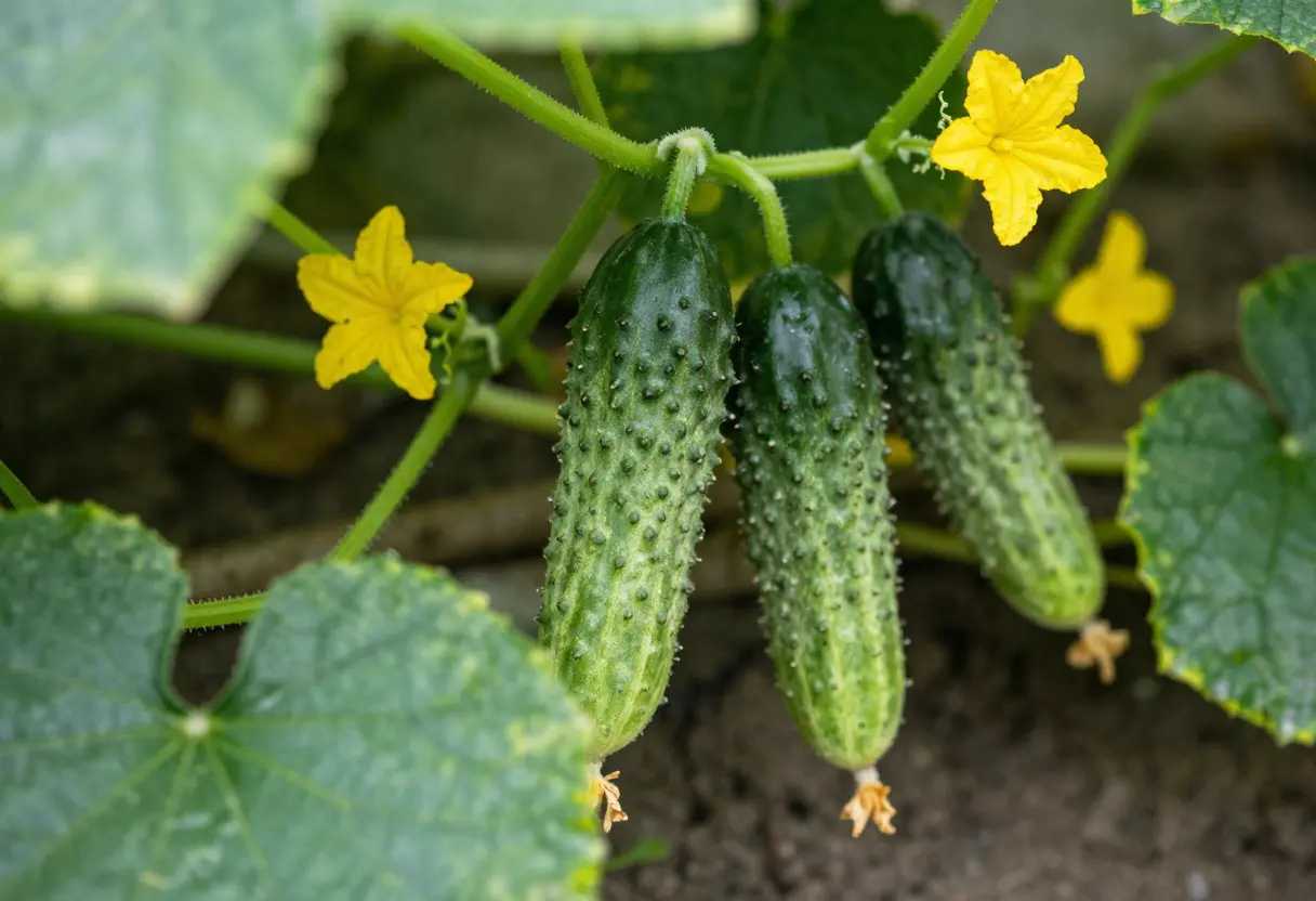 Indoor or balcony garden illustrating How to Grow Mini Cucumbers successfully in containers.