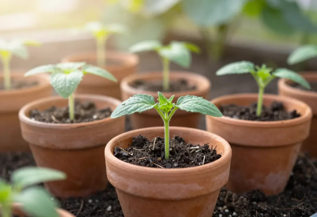 Planting Tomato Seeds from Tomatoes: Removing seeds from ripe tomatoes to start new plants at home.