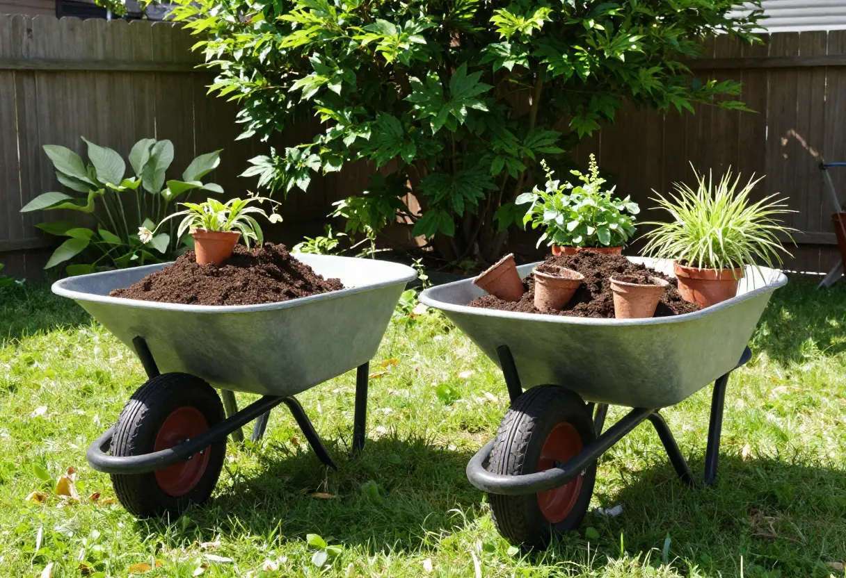 Poly Vs Steel Wheelbarrow