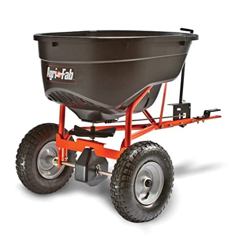 Agri-Fab AG45-0463 - Spargitore trainato da 58,9 kg, colore: Nero/Arancione