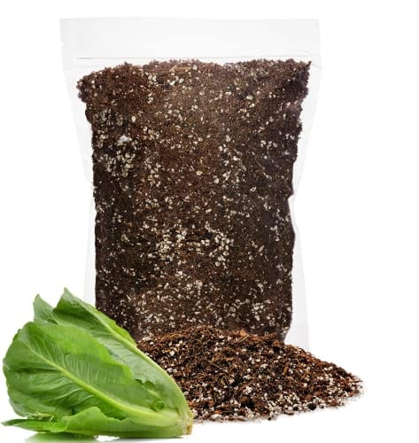GARDENERA Premium Organic Potting Soil for Lettuce - (1 Quart Bag)