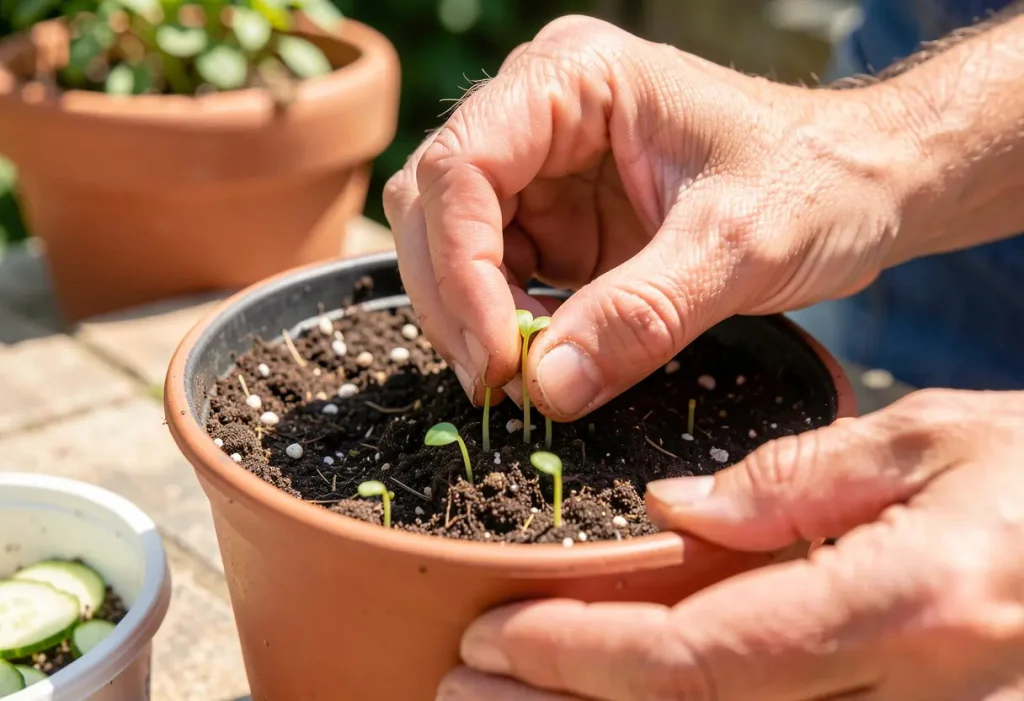 How Do You Grow Cucumbers from Seeds – step-by-step setup for starting cucumbers from seeds at home