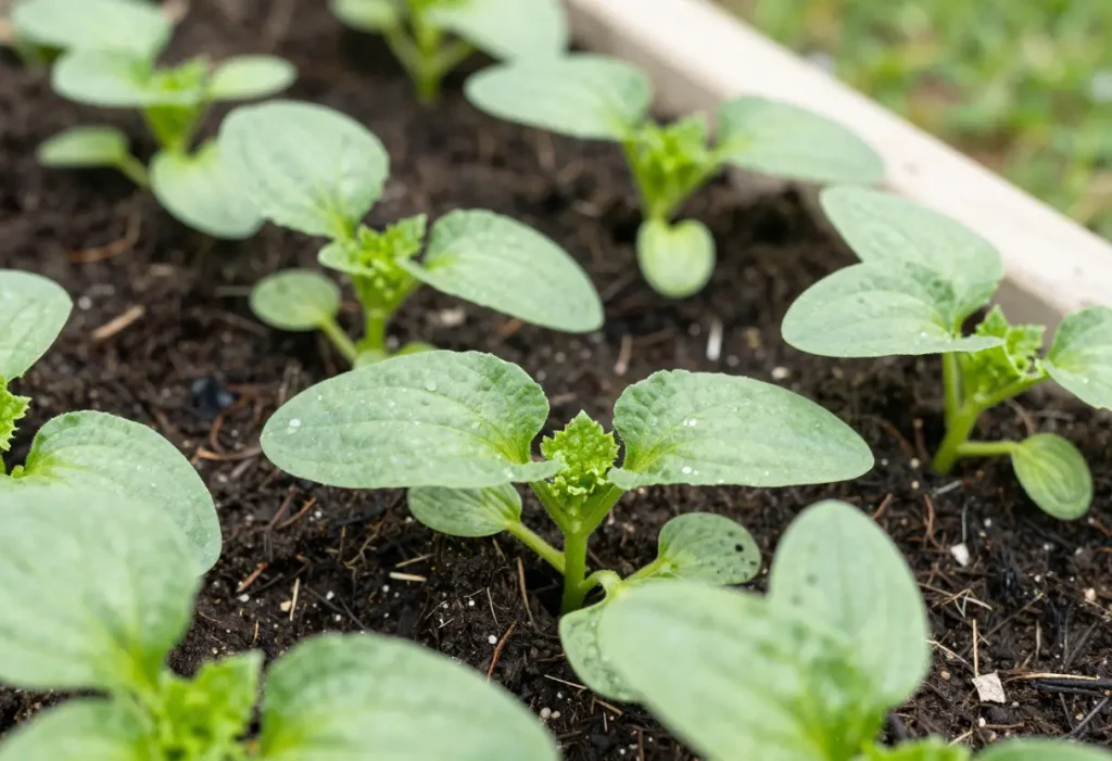 Guide showing When to Plant Cucumbers in Florida based on seasonal temperatures and frost dates.