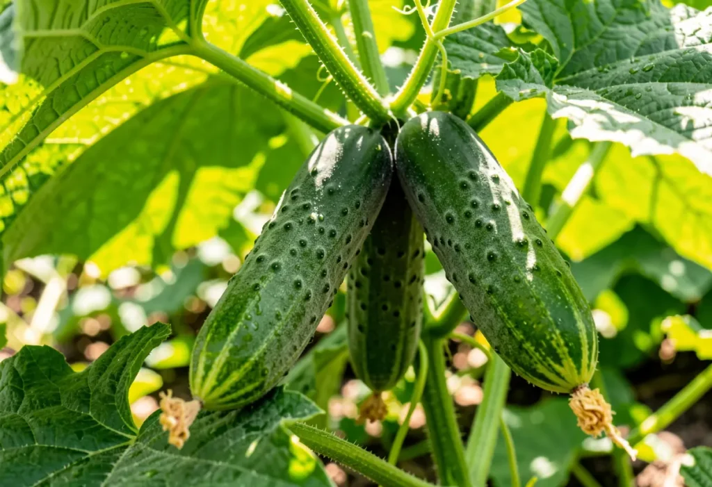 Guide showing When to Plant Cucumbers in Ohio based on frost dates and seasonal temperatures.