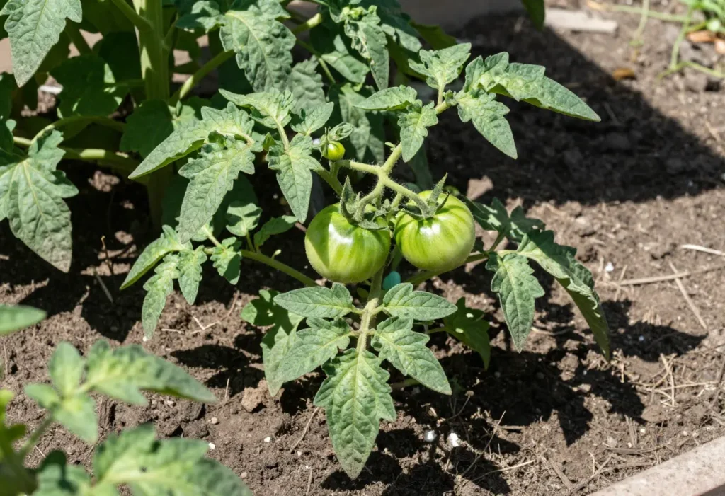 Why are My Tomatoes Not Turning Red – green tomatoes still ripening on vine in garden