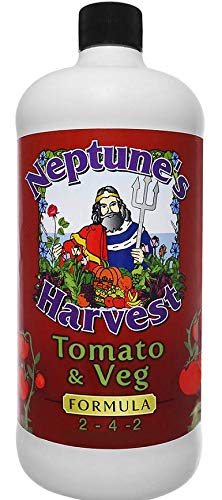 Neptune's Harvest Natural Tomato & Vegetable Organic, Plant Food 18 oz Concentrate