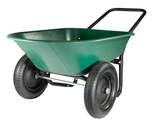 Garden Star 70007 The Original Yard Rover Dual-Wheel Home Garden Wheelbarrow Cart