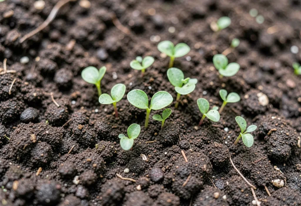 How Long Do Radishes Take to Grow showing growth stages of radish plant