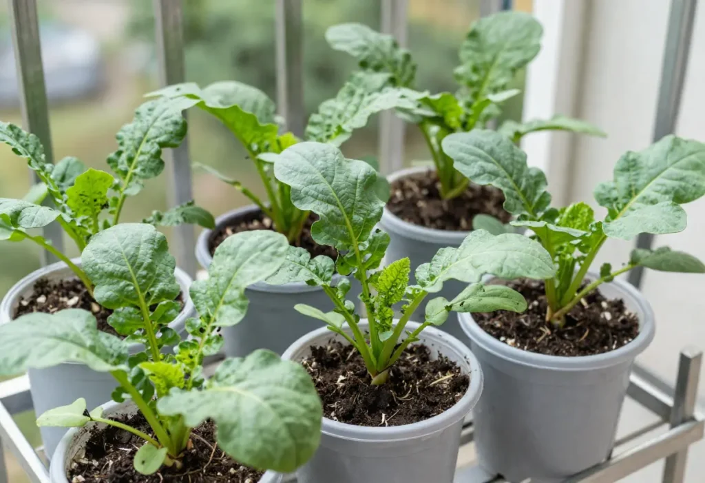 How to Grow Radishes in Containers – gardener sowing radish seeds in a patio pot