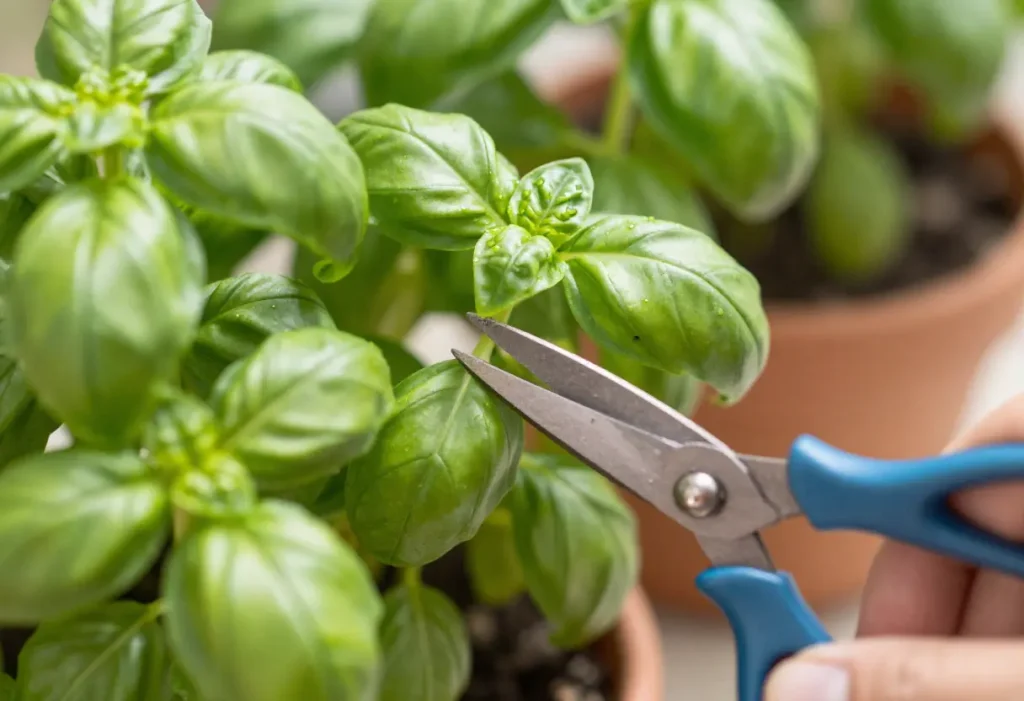 How to Propagate Basil Plant step by step in container gardening