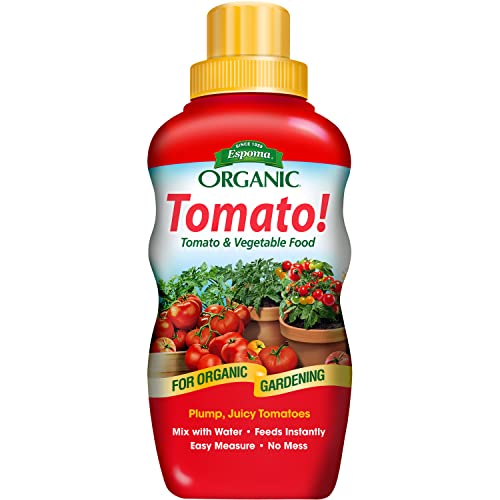 Espoma Organic 8 Ounce Concentrated Tomato! Plant Food - Plant Fertilizer for All Types of Tomatoes and Other Vegetables. for Organic Gardening. Pack of 1.
