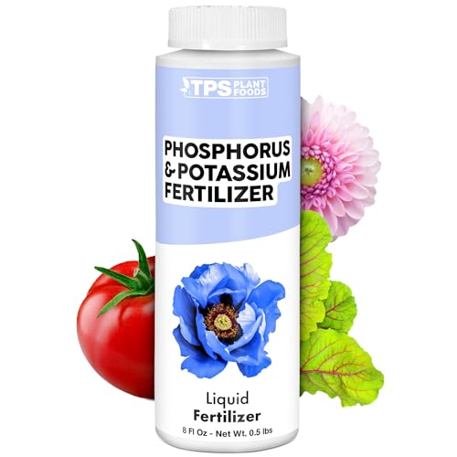 Phosphorus and Potassium Fertilizer, Complete Liquid Phosphorus and Potassium for Plants, 8 oz (250mL)