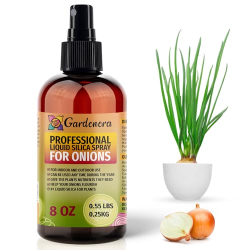𝐒𝐔𝐏𝐄𝐑𝐈𝐎𝐑 Liquid Silica Boost Fertilizer and Supplement Spray for Onions Plants – Pre-Mixed, Ready-to-Use Liquid Silicon Plant Superfood Mist for Indoor & Outdoor Plants – 8oz