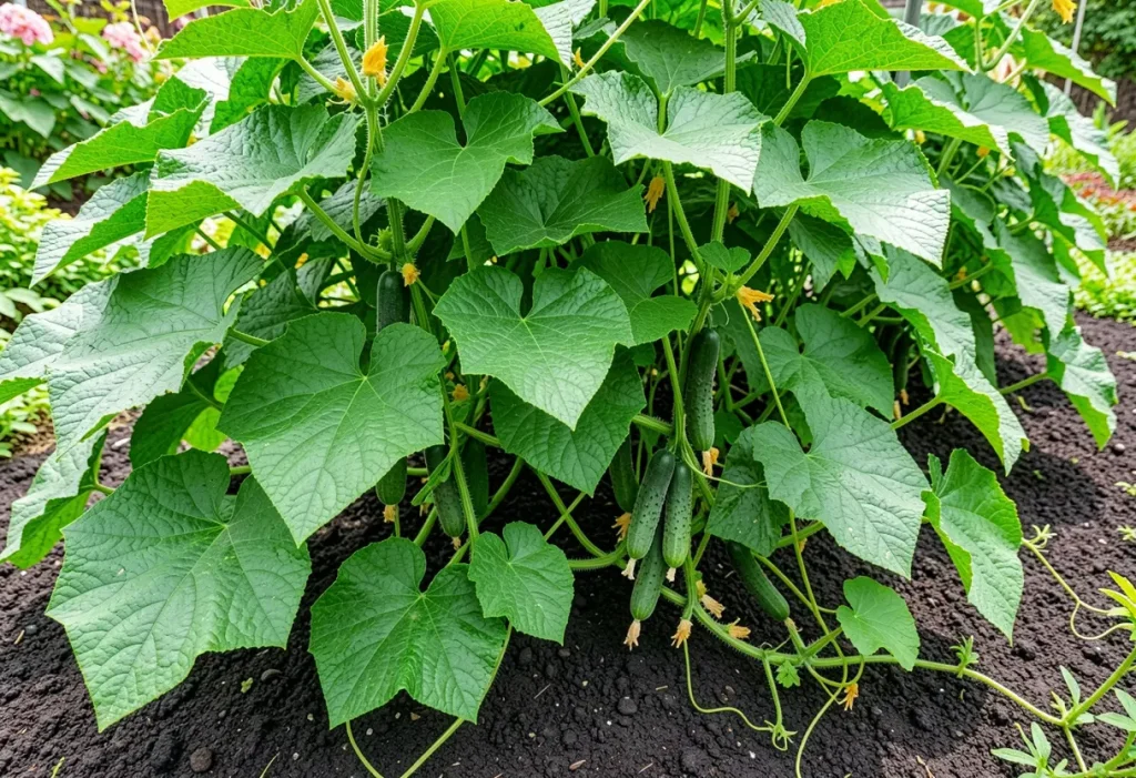 Compost for Cucumber Plants to boost healthy growth and strong vines