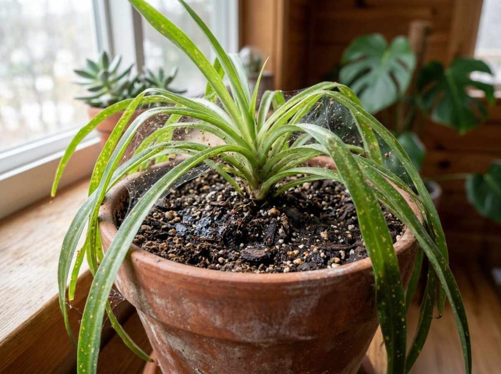 Do Spider Mites Live in Soil in home garden pots and containers