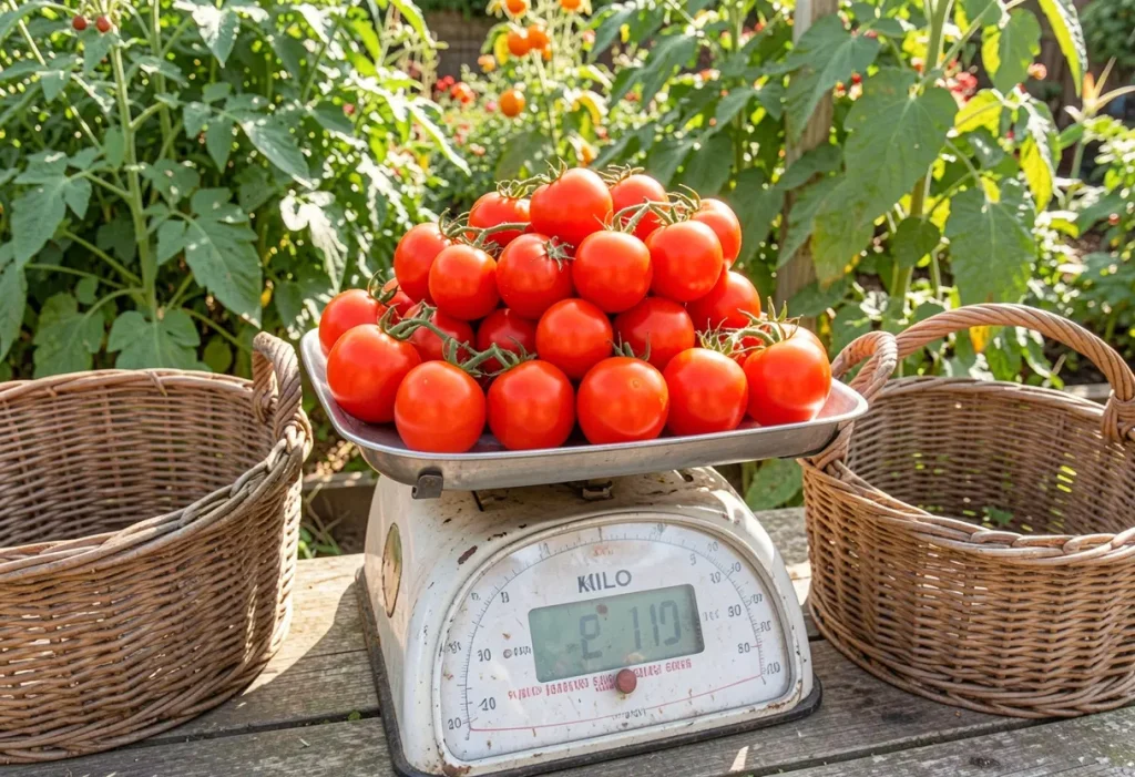 How Many Kilos of Tomatoes Per Plant demonstrating productive tomato vines