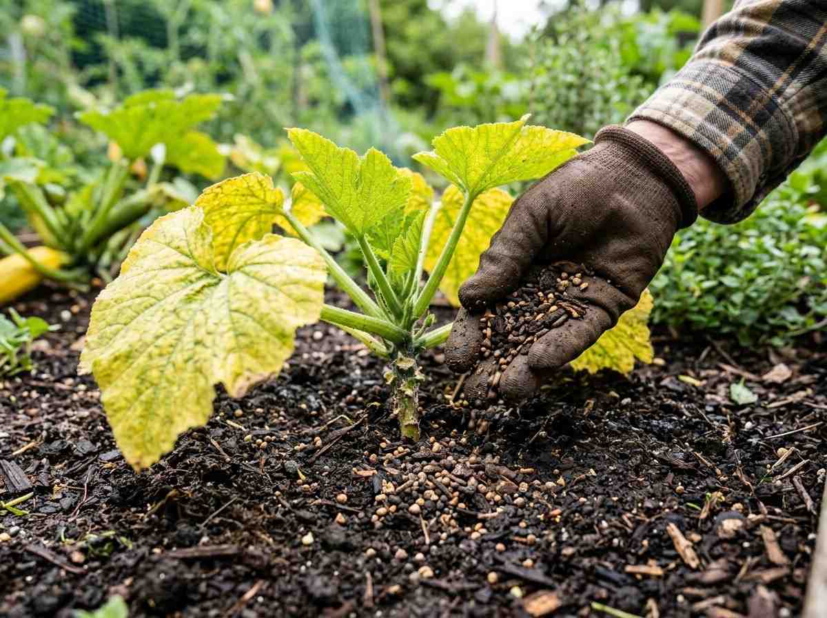 Beginner guide on How to Fix Yellow Zucchini Leaves in home garden