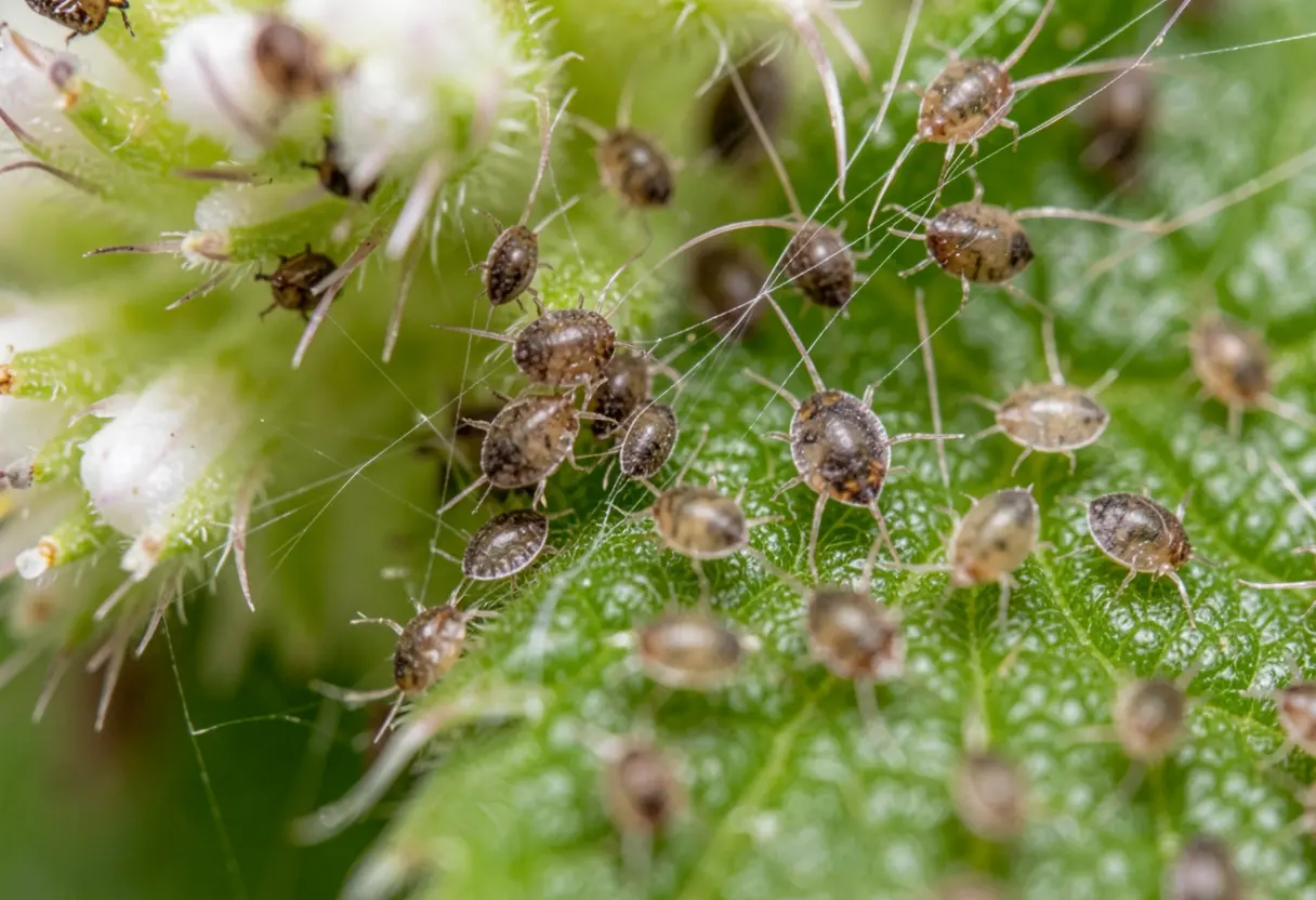 Natural solution for How to Get Rid of Spider Mites During Flowering on blooming plants