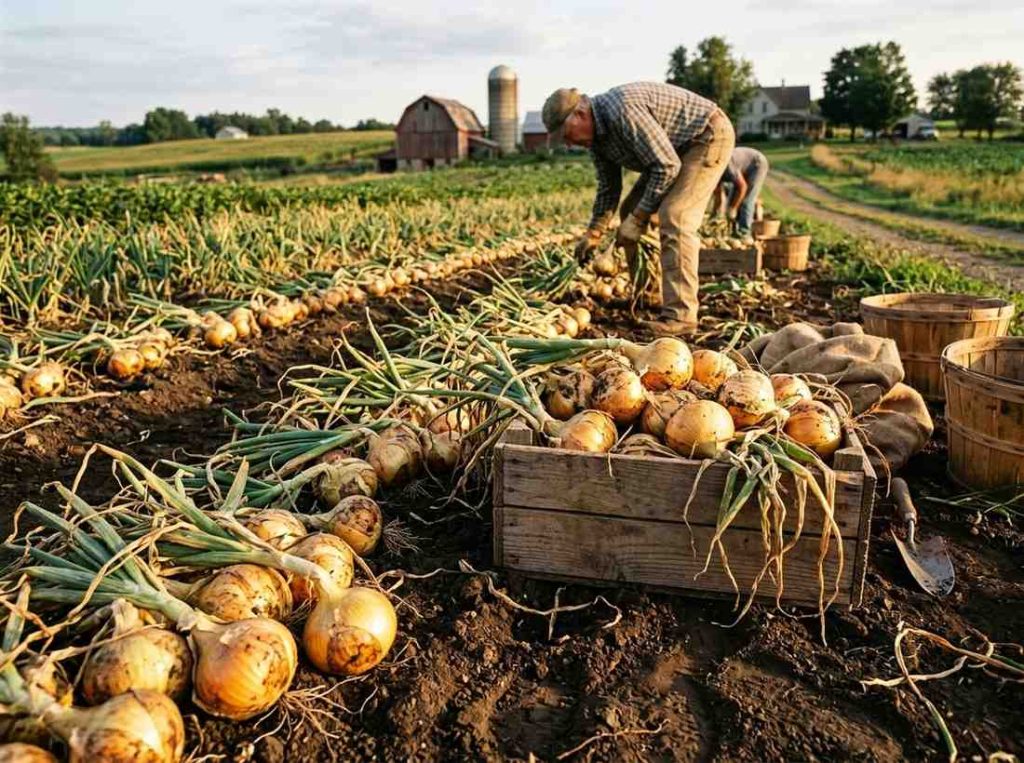 How to Grow Big Onions for larger bulbs and better harvest results