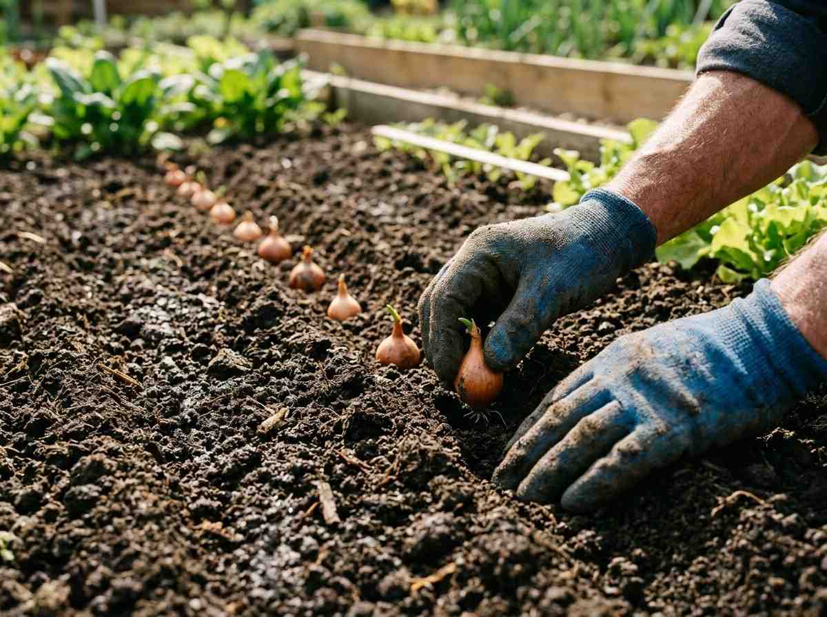 How to Grow Big Onions with proper spacing and nutrient rich soil