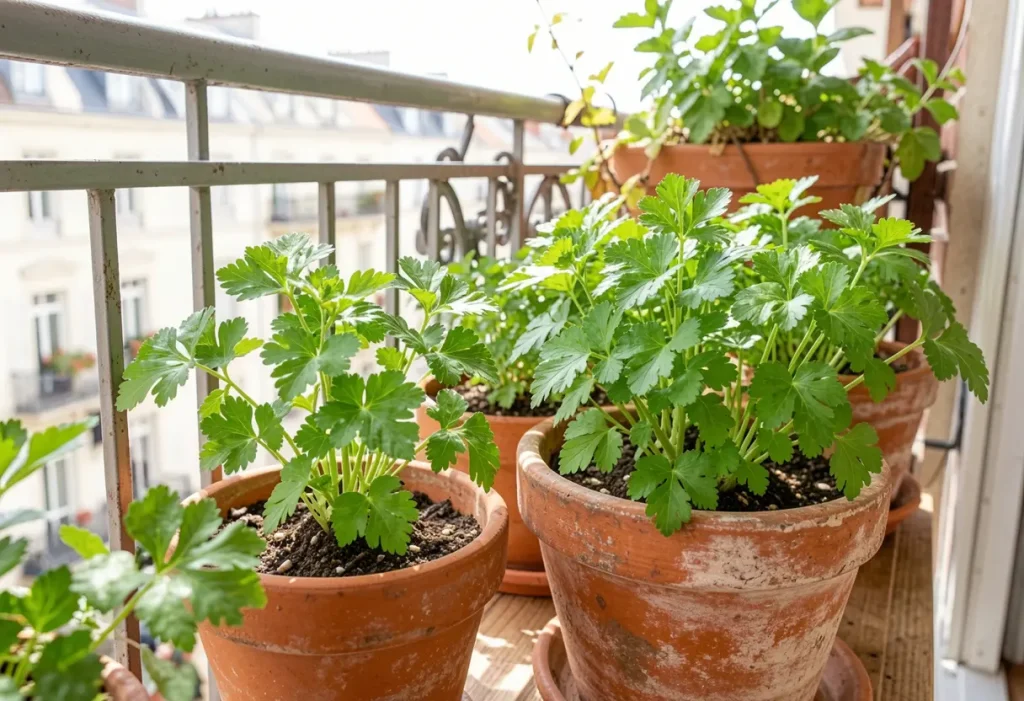 How to Grow Parsley in Pots for fresh and continuous herb harvest