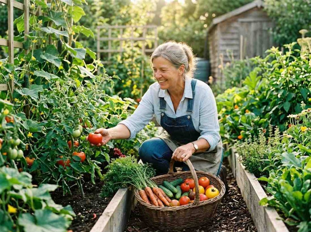 How to Grow Vegetables at Home for fresh and organic food production