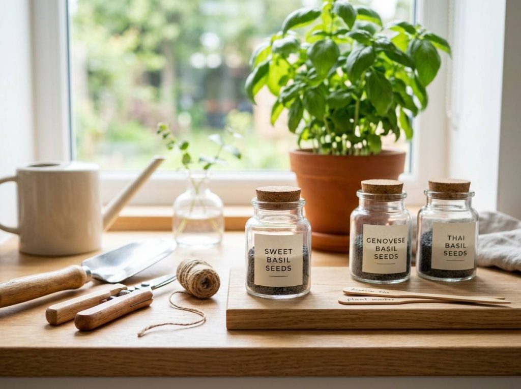 How to Harvest Basil Seeds using proper drying and storage method