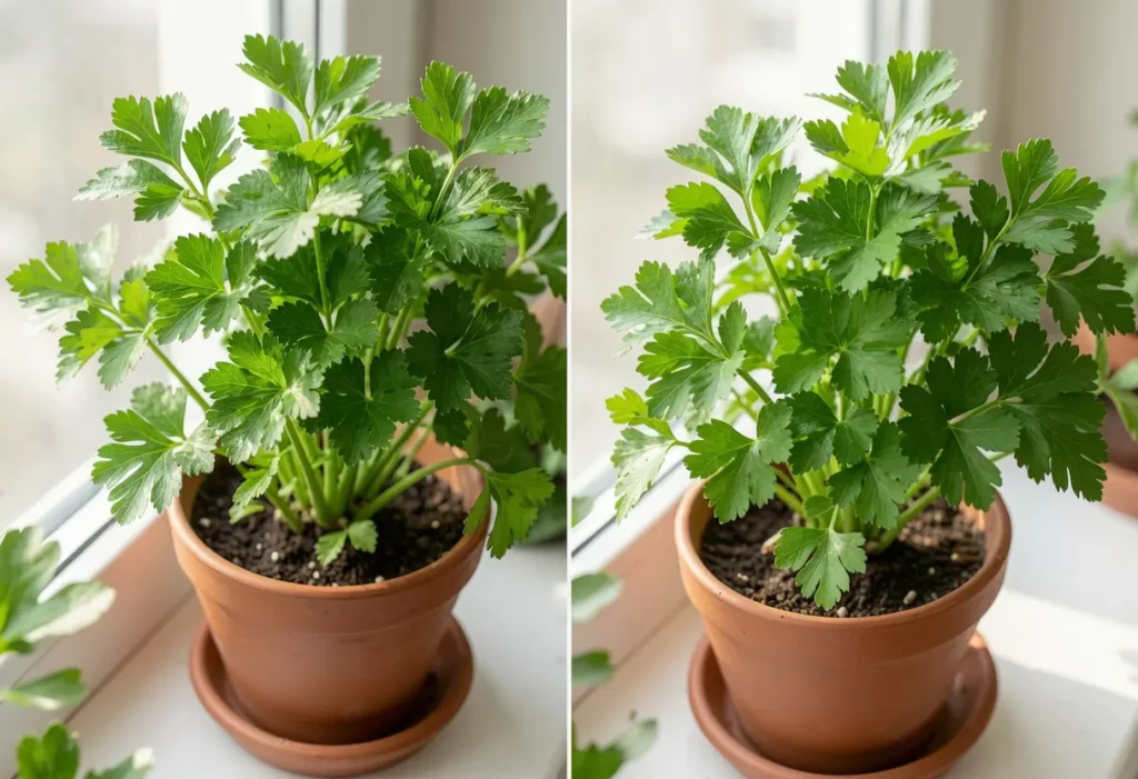 Beginner guide on How to Prune Parsley in a home herb garden