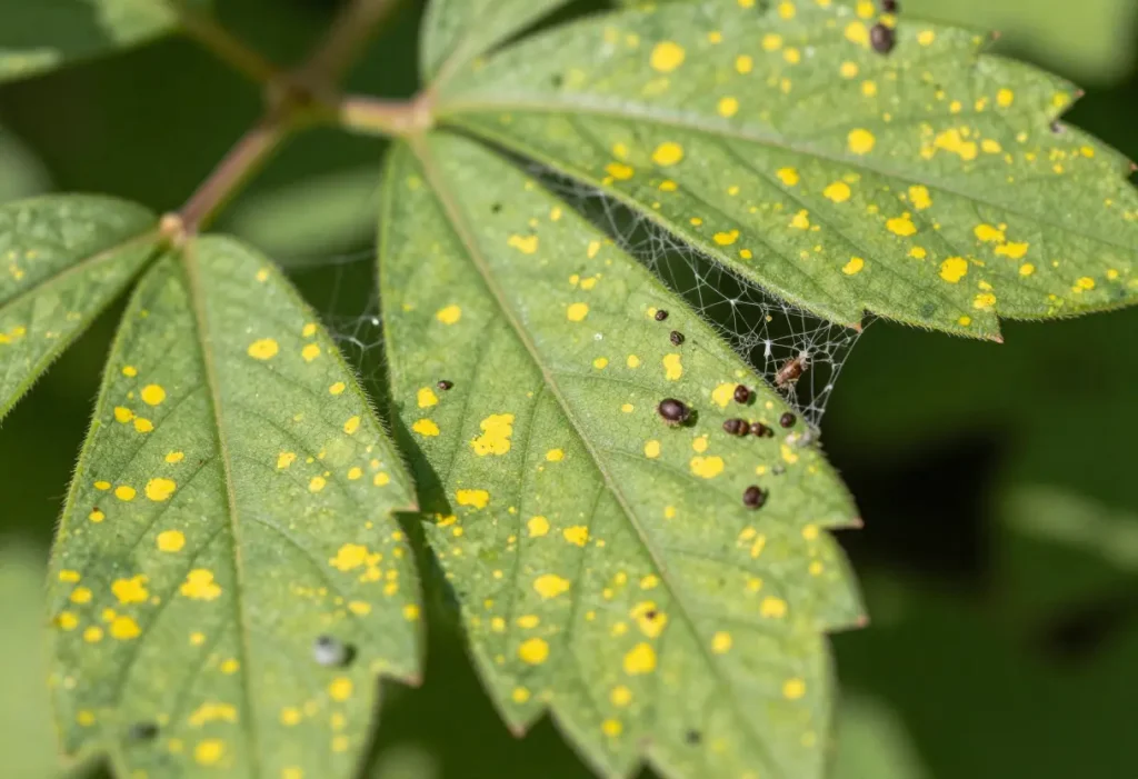 Effective Natural Remedy for Spider Mites preventing leaf damage