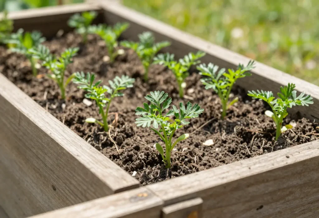 Step by step guide on Planting Carrots from Seedlings for healthy growth