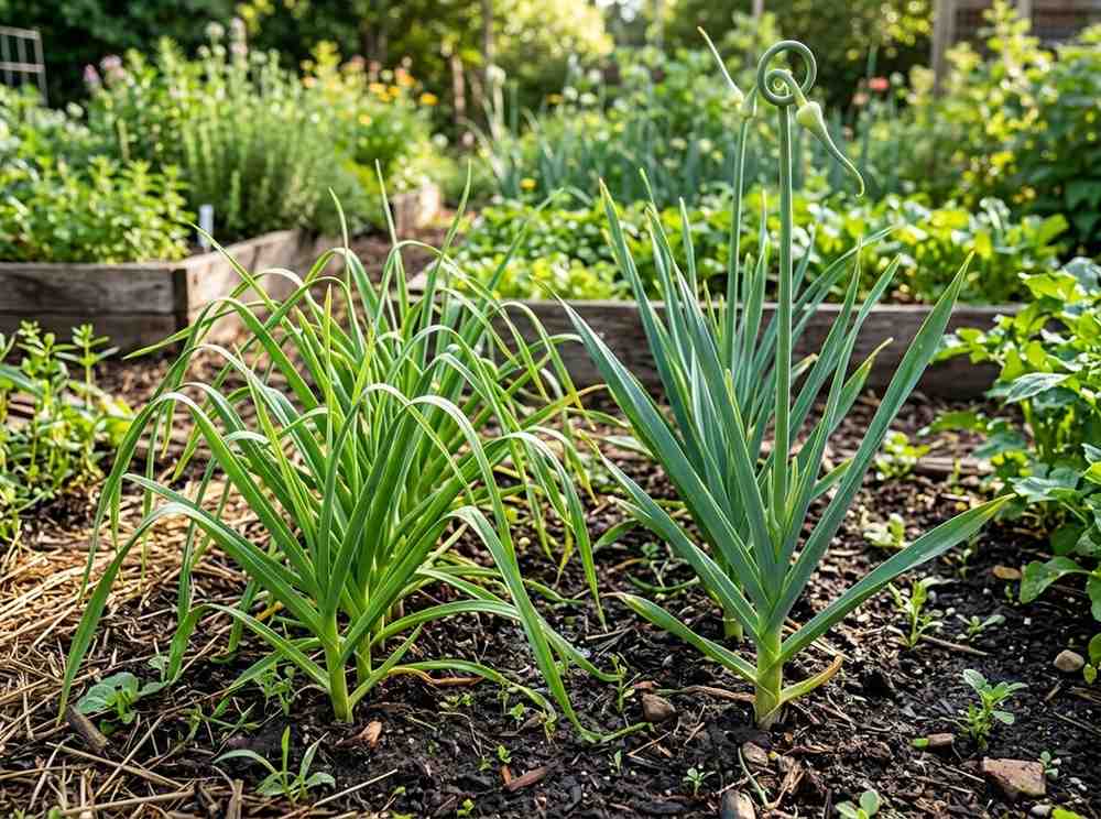 Soft Neck Garlic Vs Hardneck Garlic guide for choosing best garlic type