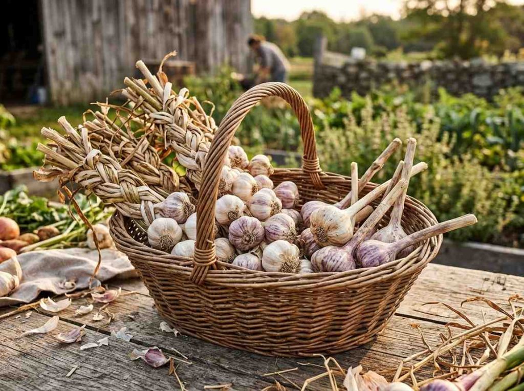 Soft Neck Garlic Vs Hardneck Garlic illustrating flavor and storage differences