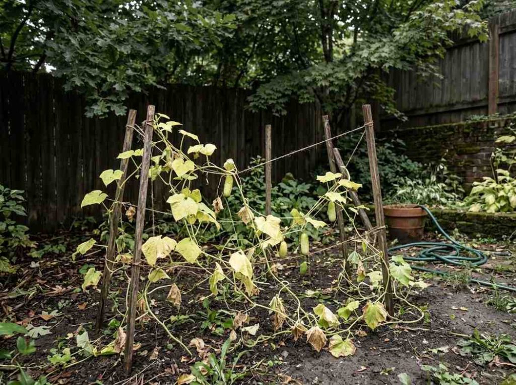 Sunlight Requirements for Cucumber Plants with proper light exposure for healthy growth