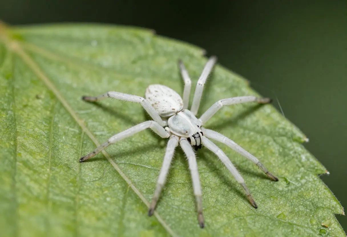 White Spider Mites on Plants leading to yellow leaves and weak growth