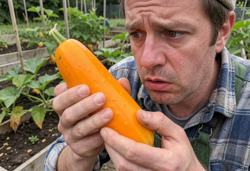 Why are My Cucumbers Orange showing color change from green to orange