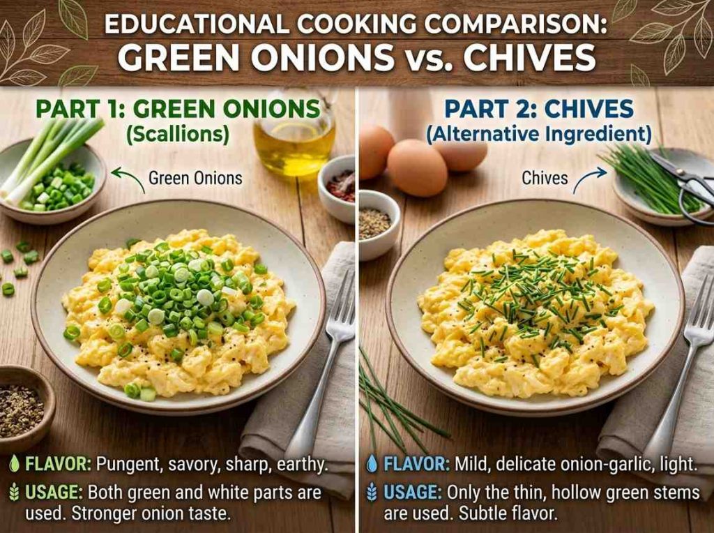 Alternative for Green Onions for salads soups and garnish ideas