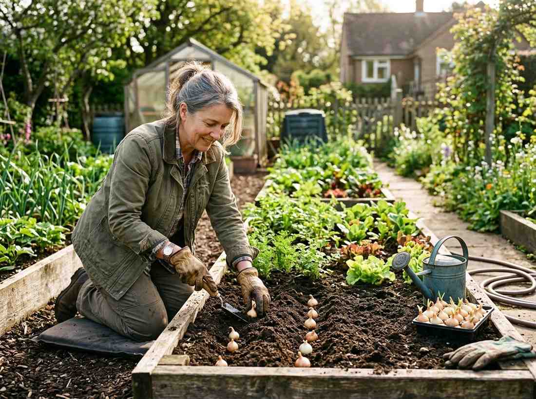 Beginner guide on Best Time to Plant Onion Sets for healthy bulb growth