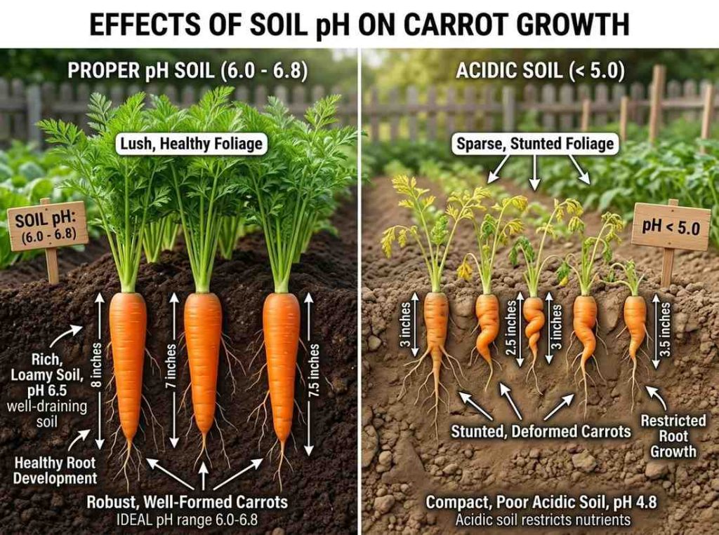 Beginner guide on Carrot Soil Ph Tolerance 5.5 for proper root development