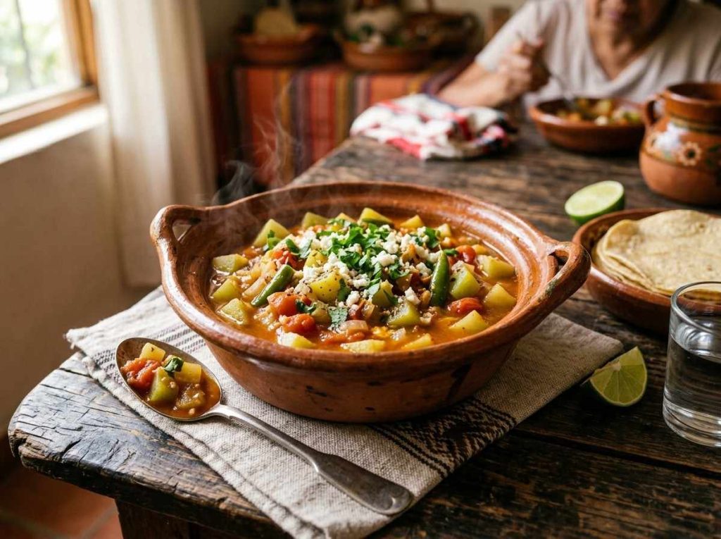 Chayote Squash Recipes Mexican showing traditional cooked chayote dish