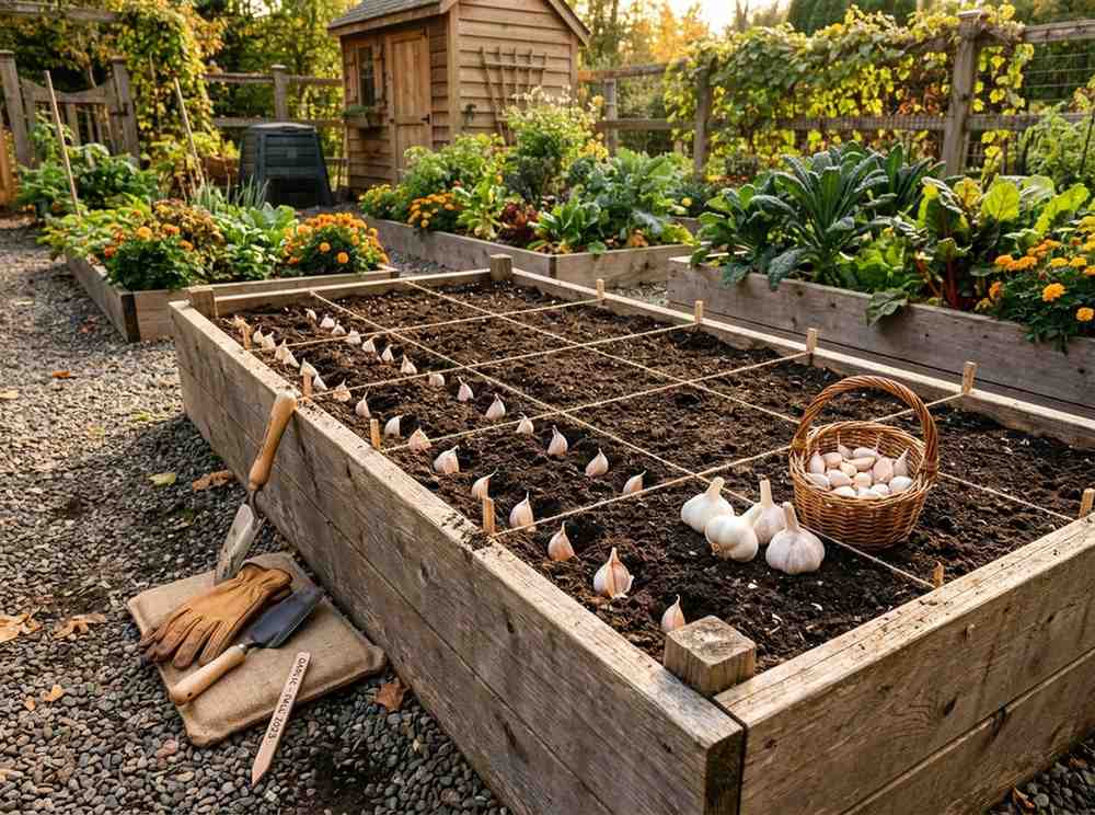 Beginner guide on Garlic Bulbs for Planting in home vegetable garden