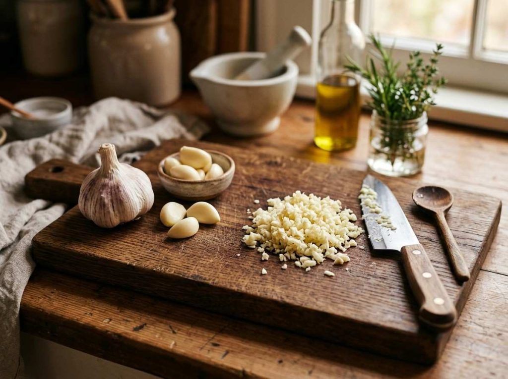 Garlic Clove Vs Bulb helping identify garlic anatomy and plant parts