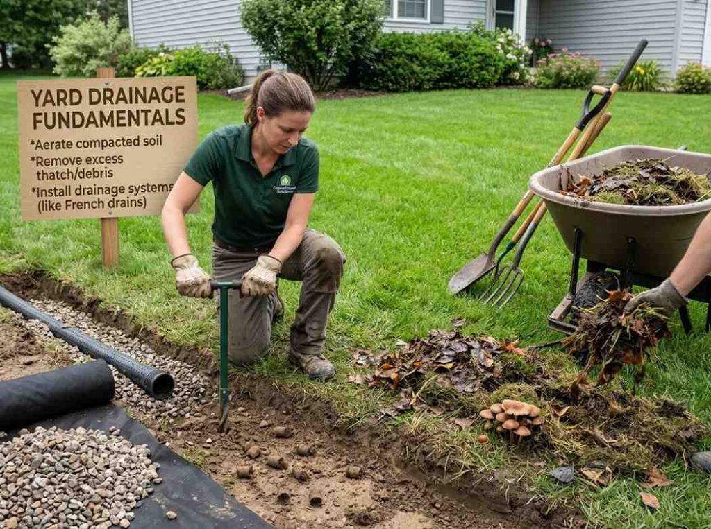 How to Get Rid of Mushrooms in Yard using proper lawn care methods